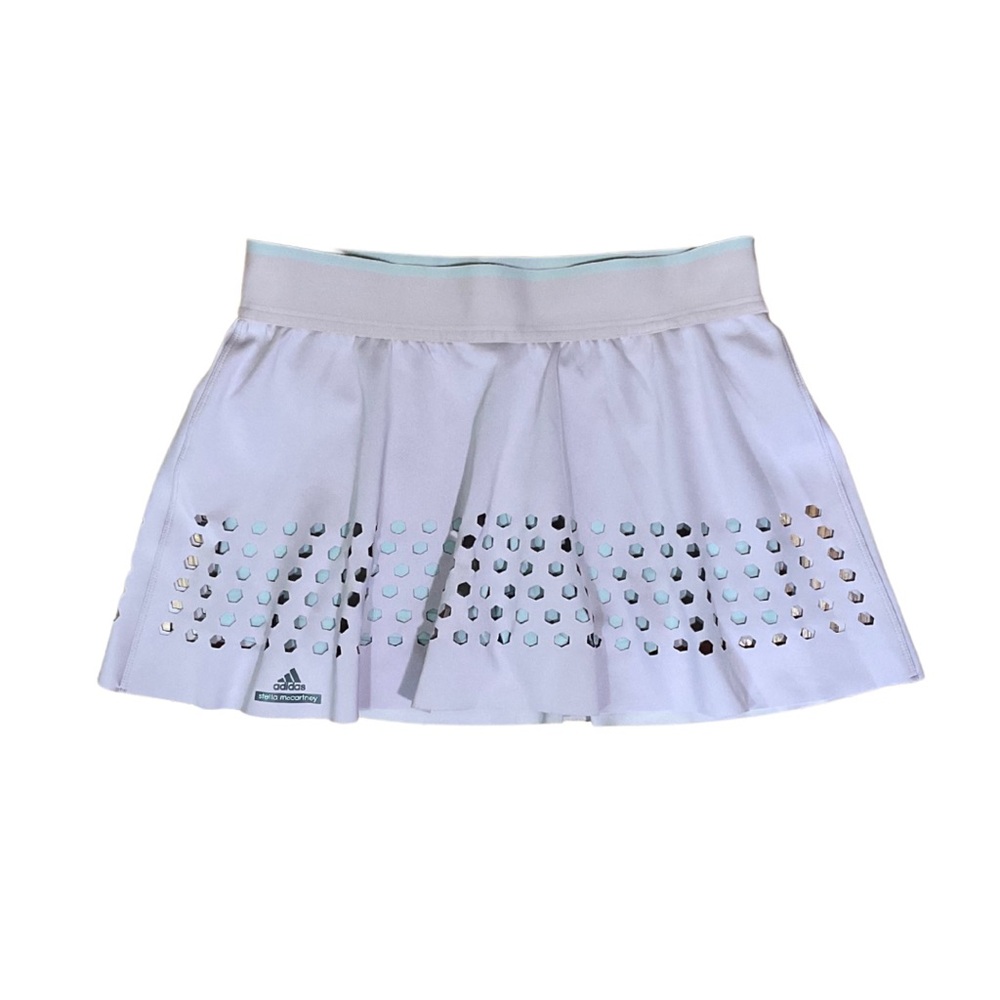 Adidas by Stella McCartney Barricade Women's Athletic Lasercut Pink Tennis Skort